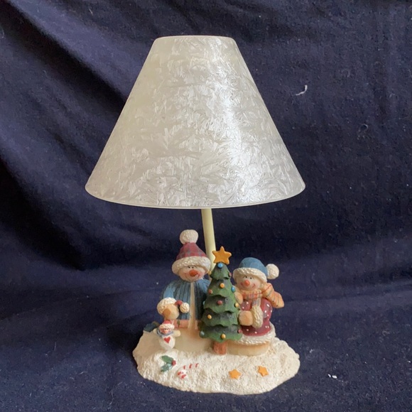 Snowmen Tea Light Set - Picture 1 of 5
